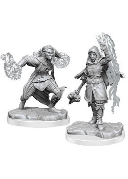 D&D Nolzur's Marvelous Unpainted Miniatures: Half-Elf Warlock